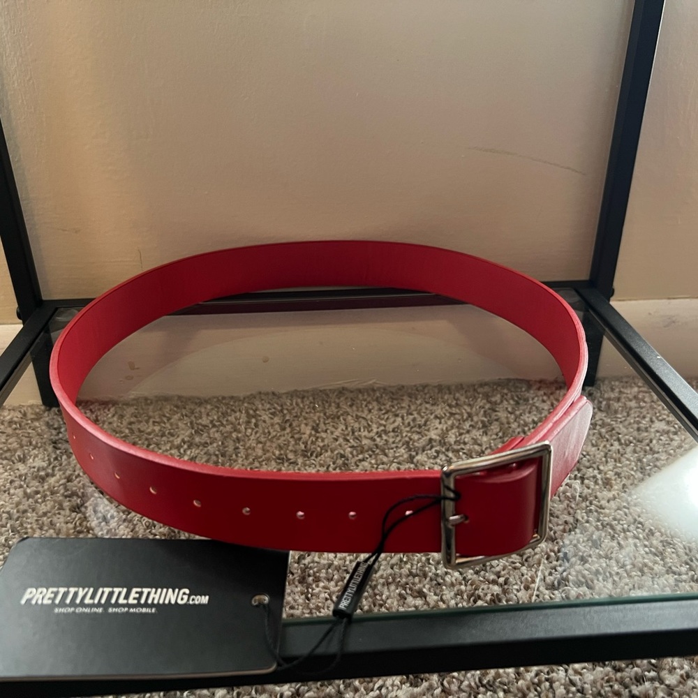 Red PLT belt